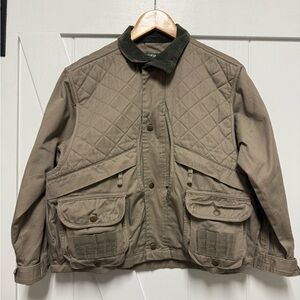 Boy’s Master Sportsman Tan fishing Jacket size youth Large